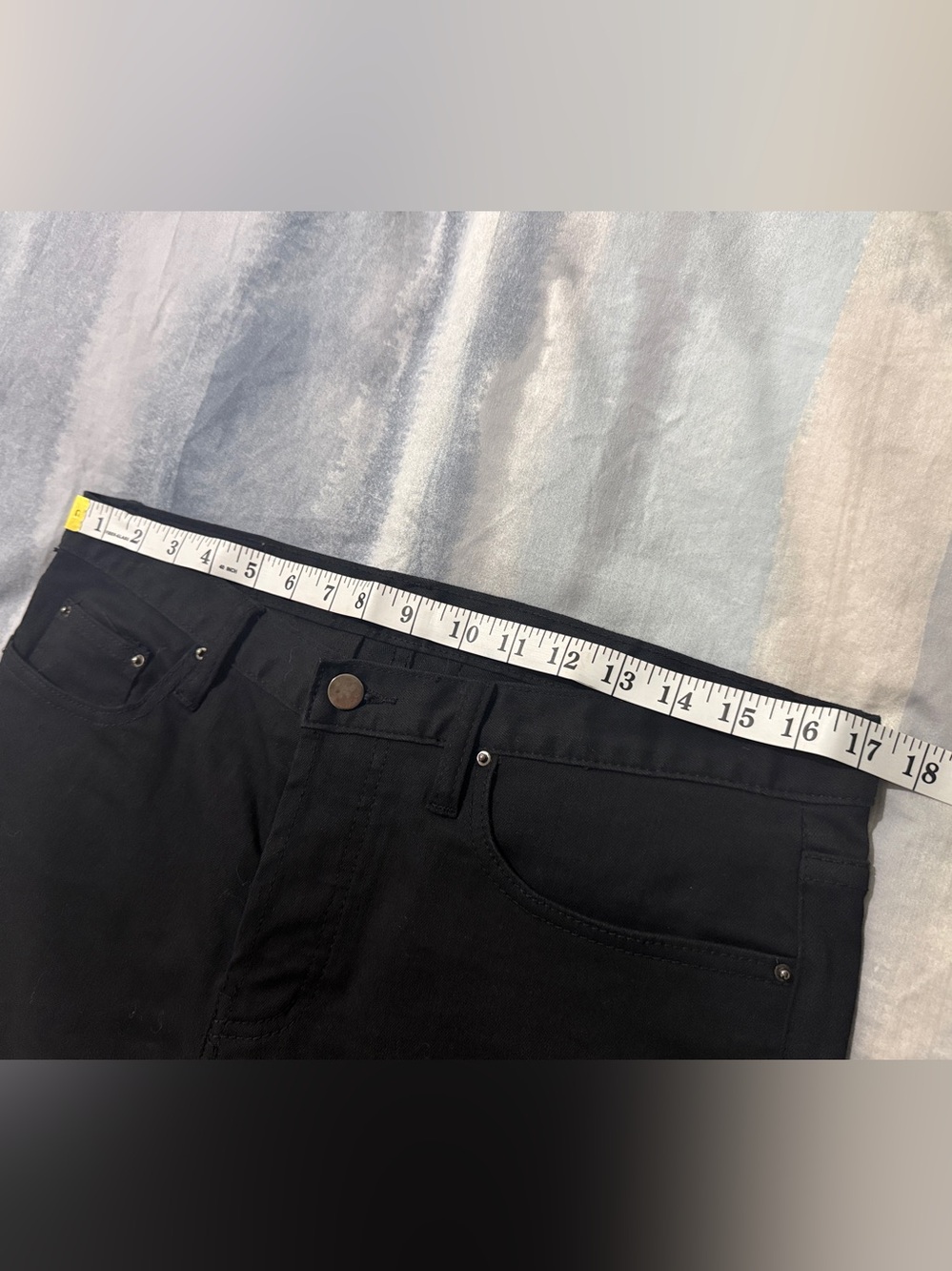 MNML Black Skinny Stretch Jeans with Side Zippers - Picture 14 of 14